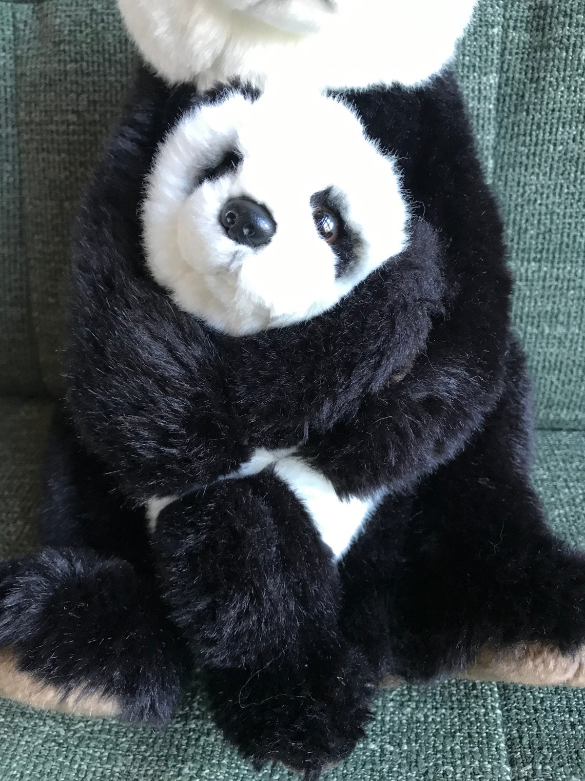 WNF knuffel panda moeder en babypanda origineel! 🐼🐼, Ophalen of Verzenden, Zo goed als nieuw, Overige typen