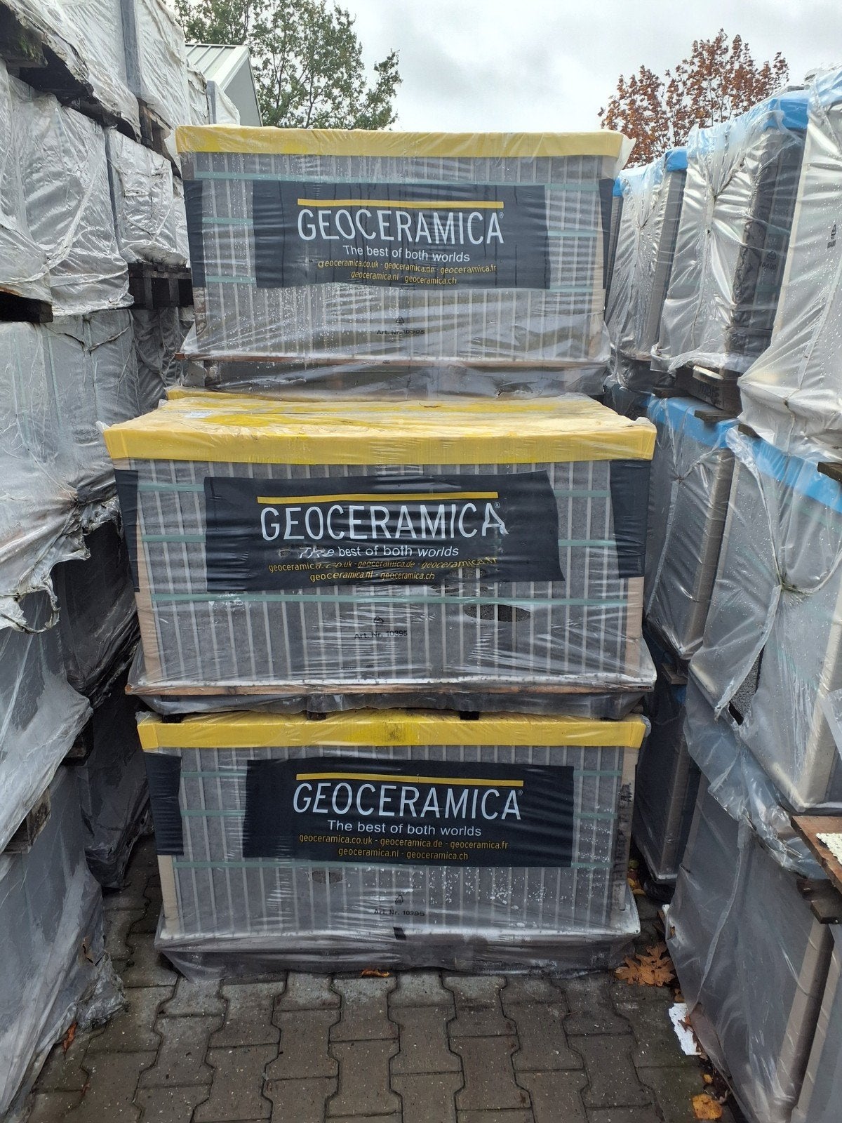 Strak Geprijsde Keramische Terrastegels - 60x60x4 - 177,12m², Keramiek, Nieuw, Ophalen of Verzenden, 10 m² of meer