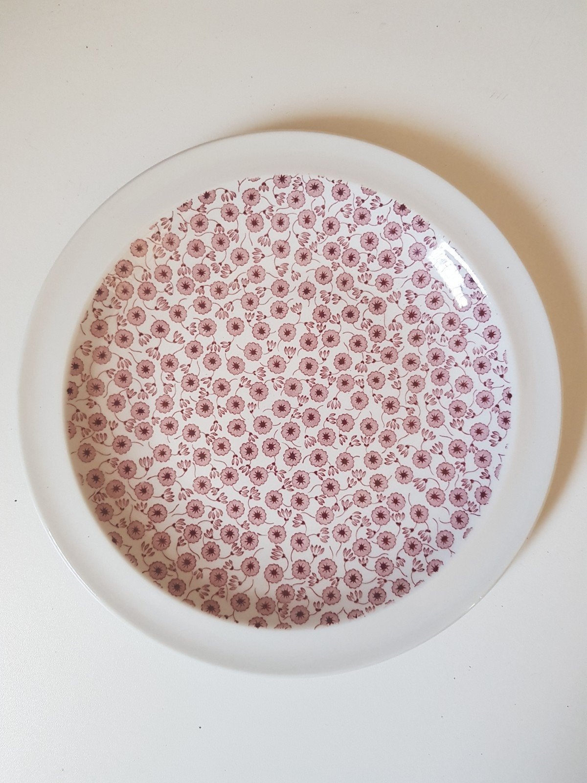 bayberry by Myott Meakin bord bloemenprint 25,5 cm diameter, Huis en Inrichting, Keuken | Servies, Ophalen of Verzenden, Gebruikt