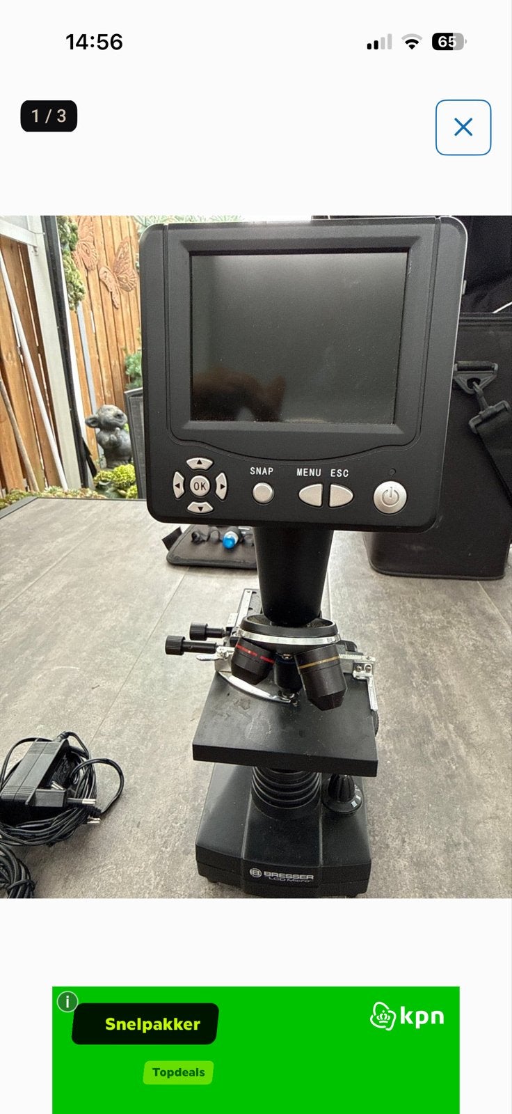 Bresser Microscoop met LCD-scherm en accessoires
