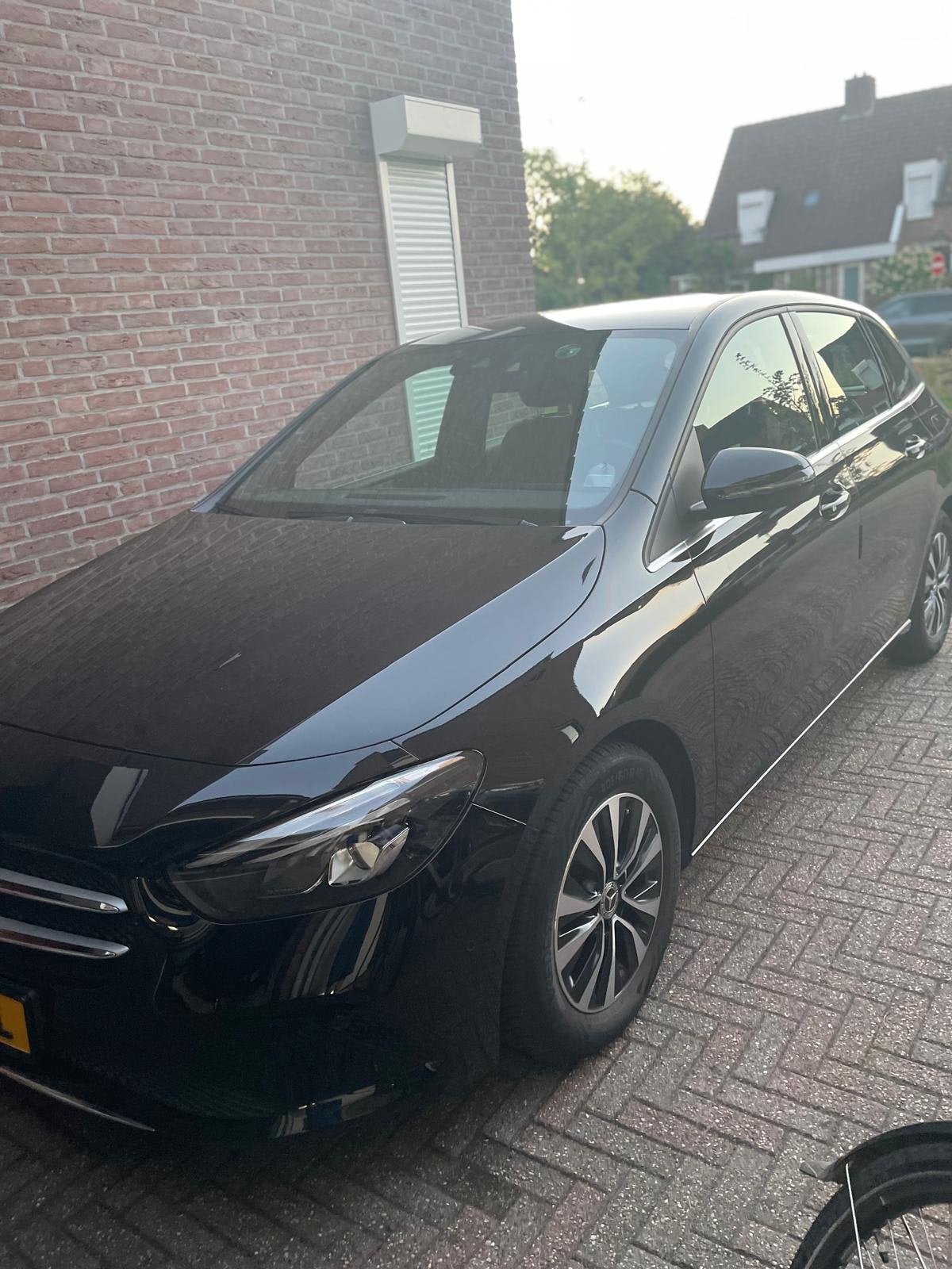 Mercedes-Benz B-Klasse - Automaat - 1e eigenaar, Auto's, Zwart, 4 cilinders, 700 kg, Zwart