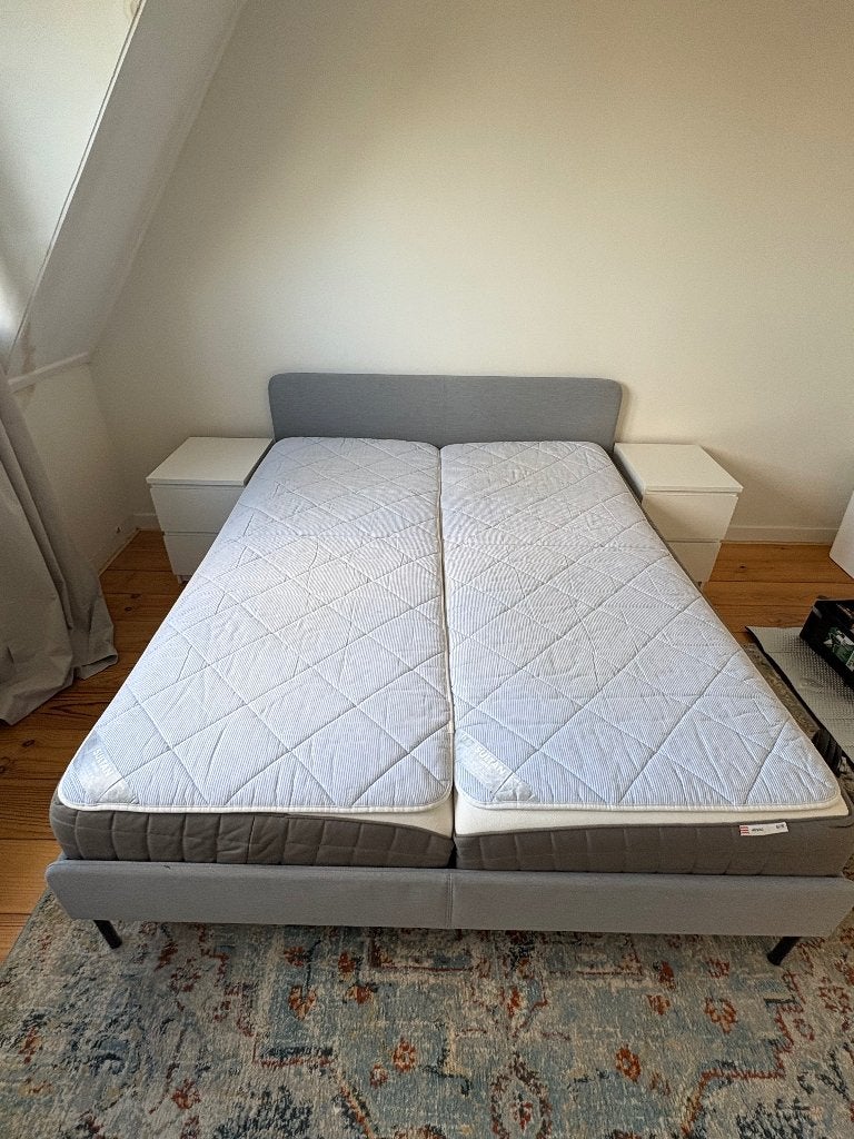 Bed, Ophalen, Gebruikt, Tweepersoons, 200 cm