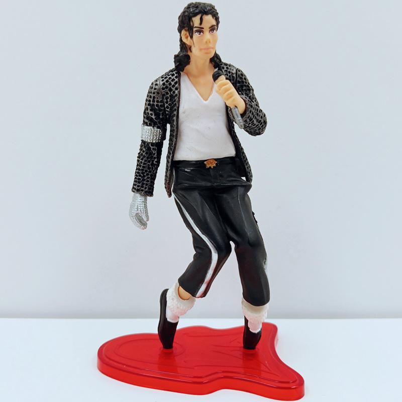 Michael Jackson Toe Stand Collectible Figure, Ophalen of Verzenden, Zo goed als nieuw, Pop, Beeldje of Miniatuur