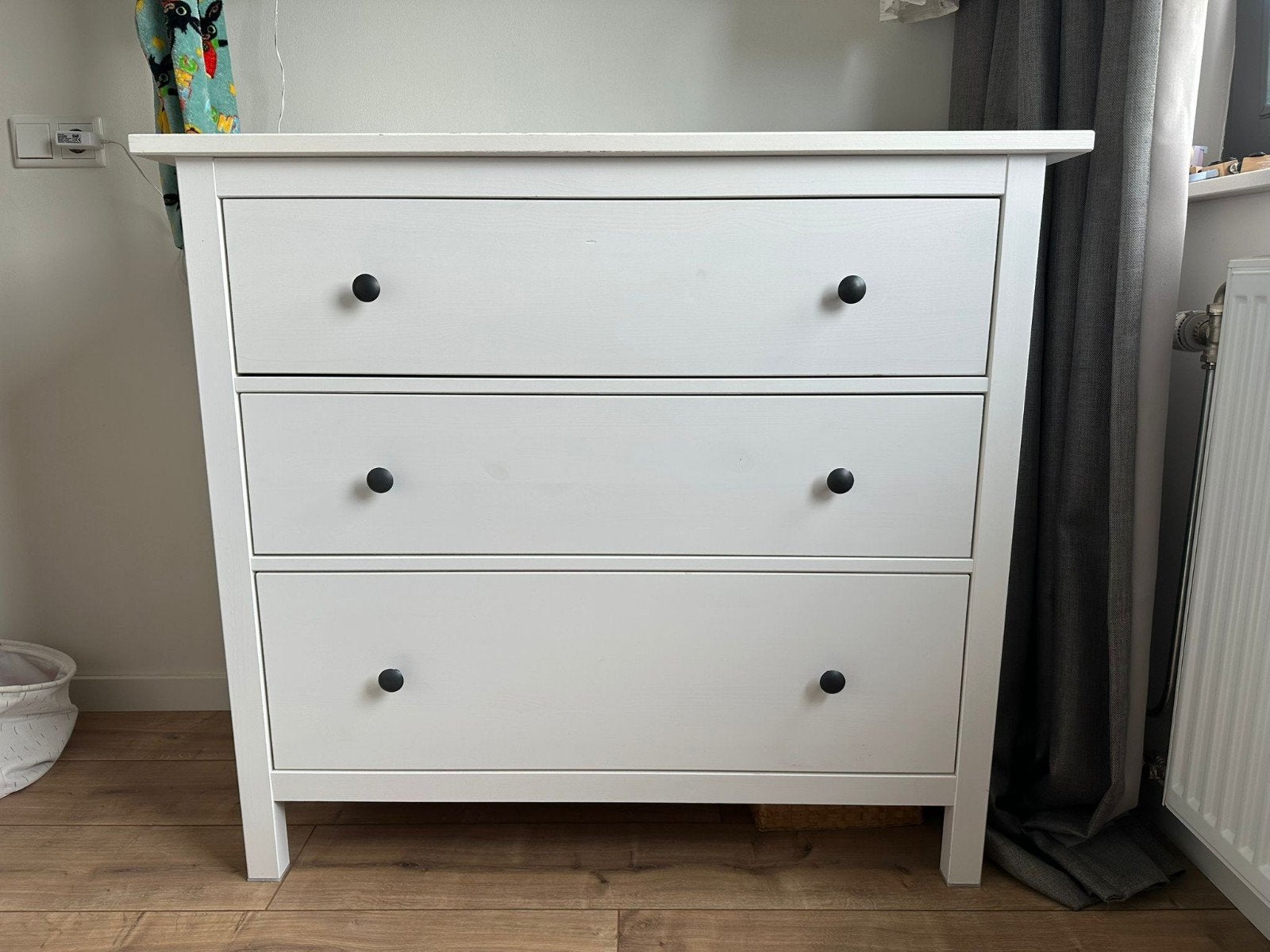 IKEA HEMNES Ladekast / Commode met verschoonkussen, Kinderen en Baby's, Ophalen, Gebruikt, 50 tot 70 cm, 100 cm of meer