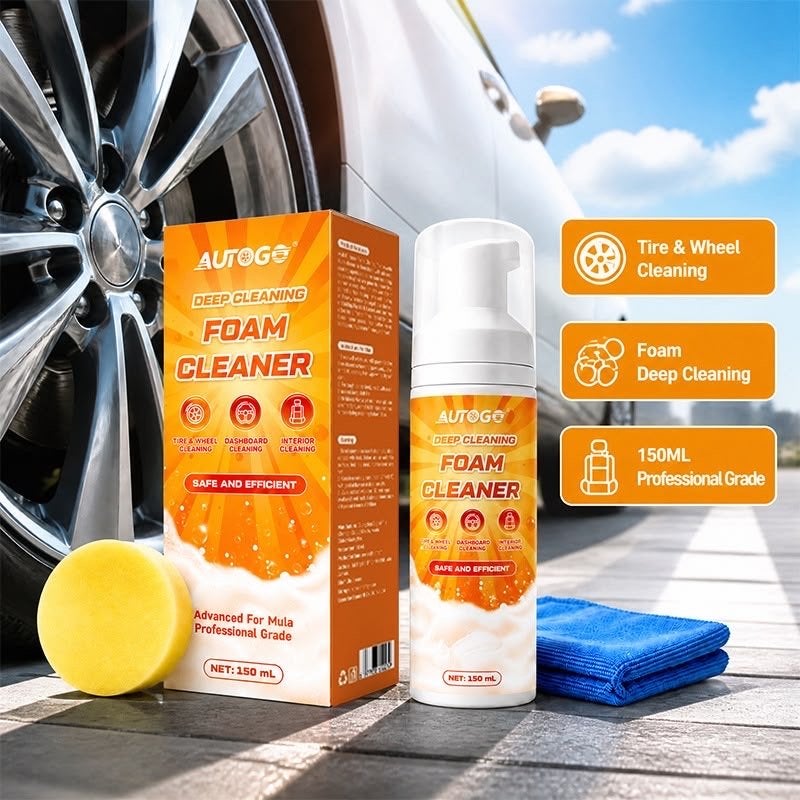AUTO Deep Cleaning Foam Cleaner - Auto Interieur Reiniger, Ophalen of Verzenden, Nieuw