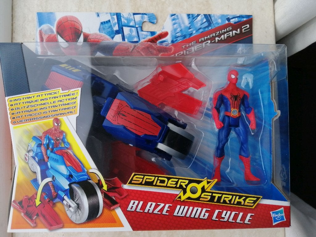 Actiefiguur  Spider Strike Blaze Wing Cycle, Ophalen of Verzenden, Nieuw