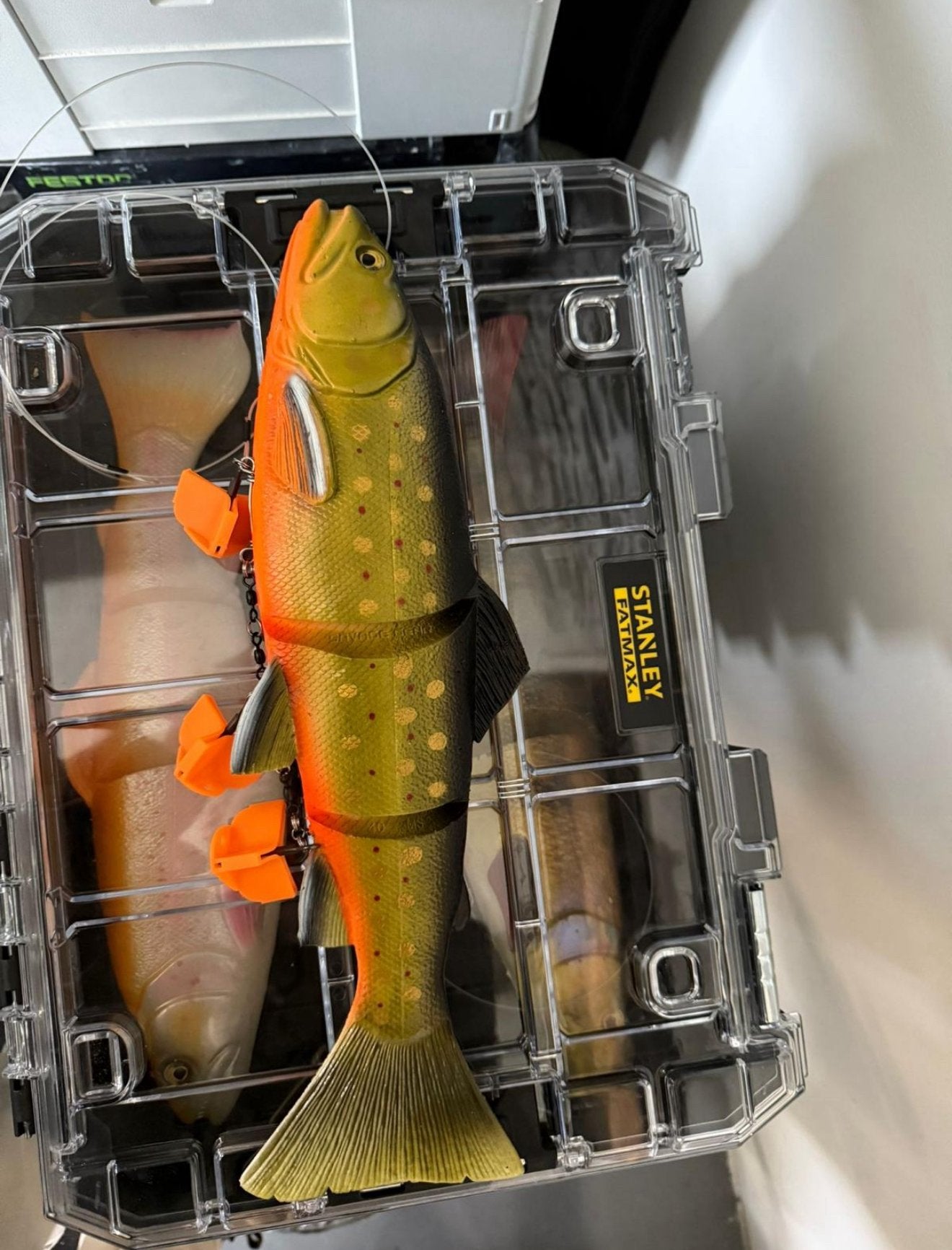 Savage gear line thru trout 40cm, Ophalen of Verzenden, Zo goed als nieuw, Overige typen