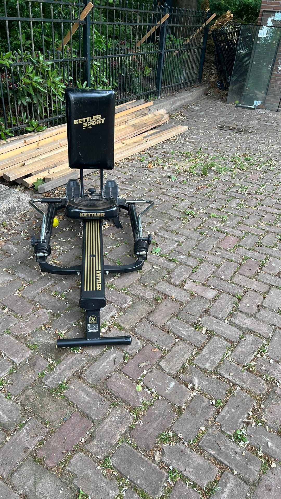 Een ouderwetse roeimachine, Tuin en Terras, Ophalen, Gebruikt