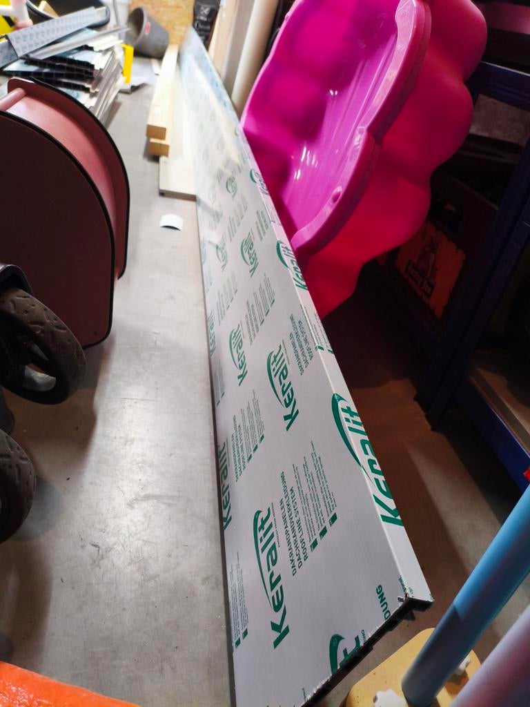 Keralit Boeideel 250mm  RAL9016, Ophalen, Minder dan 25 mm, Overige typen, Nieuw