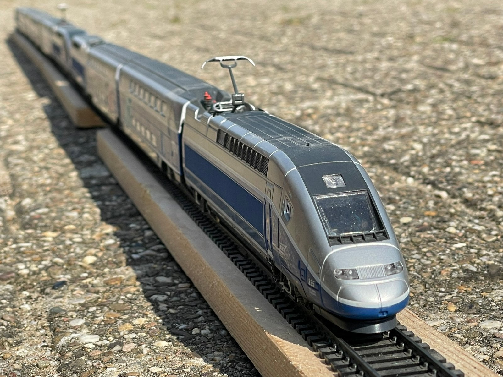 TGV DUPLEX MEHANO 11-delig, Treinset, Gelijkstroom, Zo goed als nieuw, Analoog