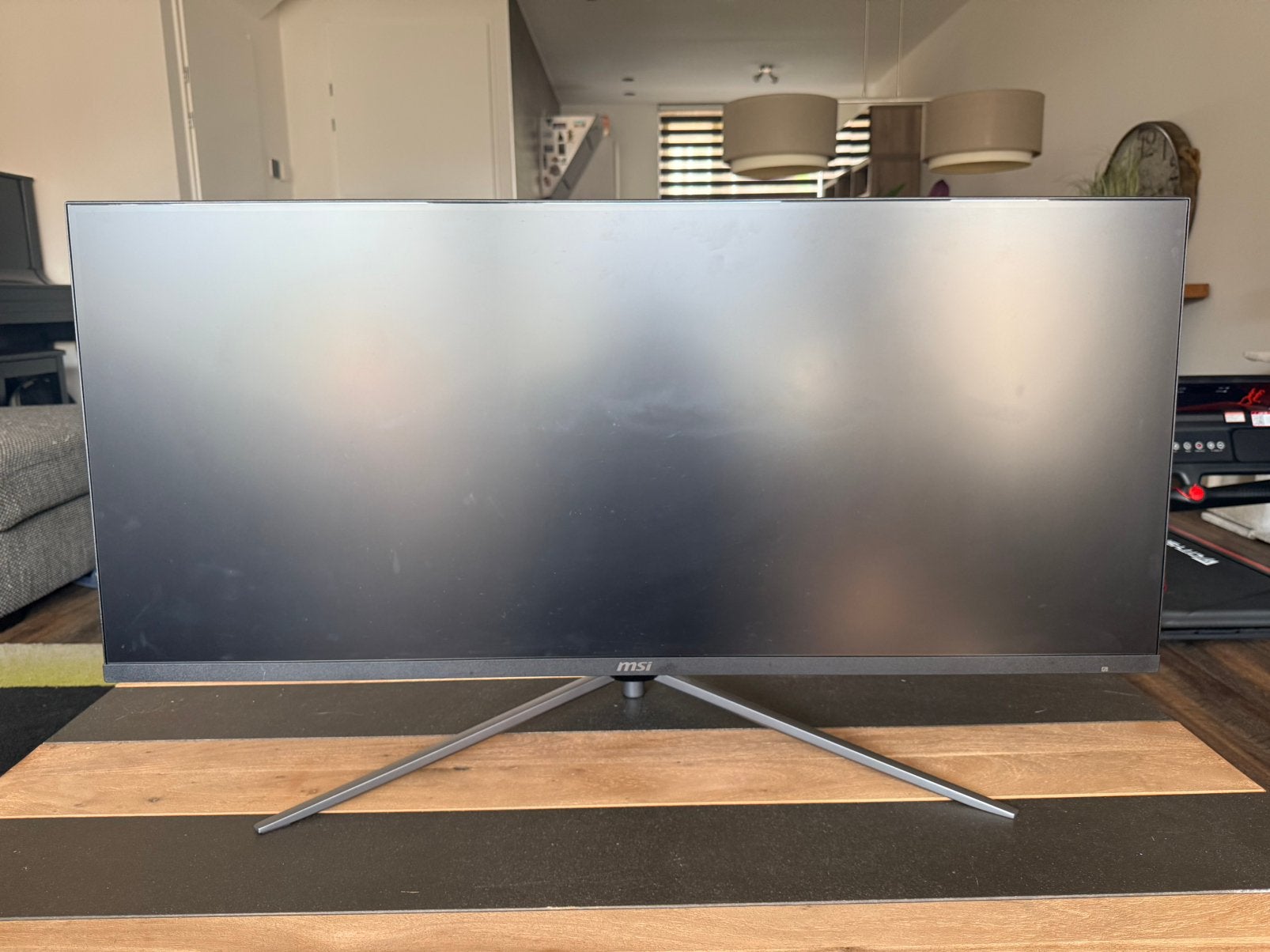 MSI MAG401QR 40” Ultrawide Gaming Monitor – 3440x1440–155Hz, Computers en Software, Monitoren, Gebruikt, IPS, DisplayPort, 1 tot 2 ms