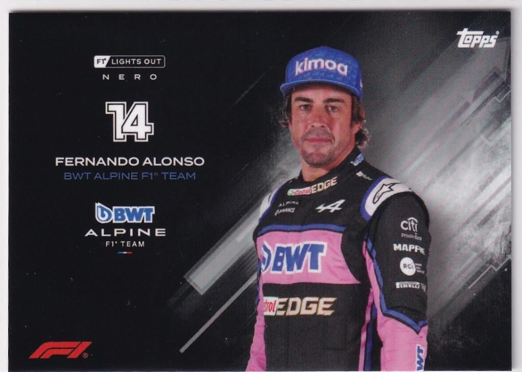 Fernando Alonso Nero, Verzenden, Nieuw, Formule 1