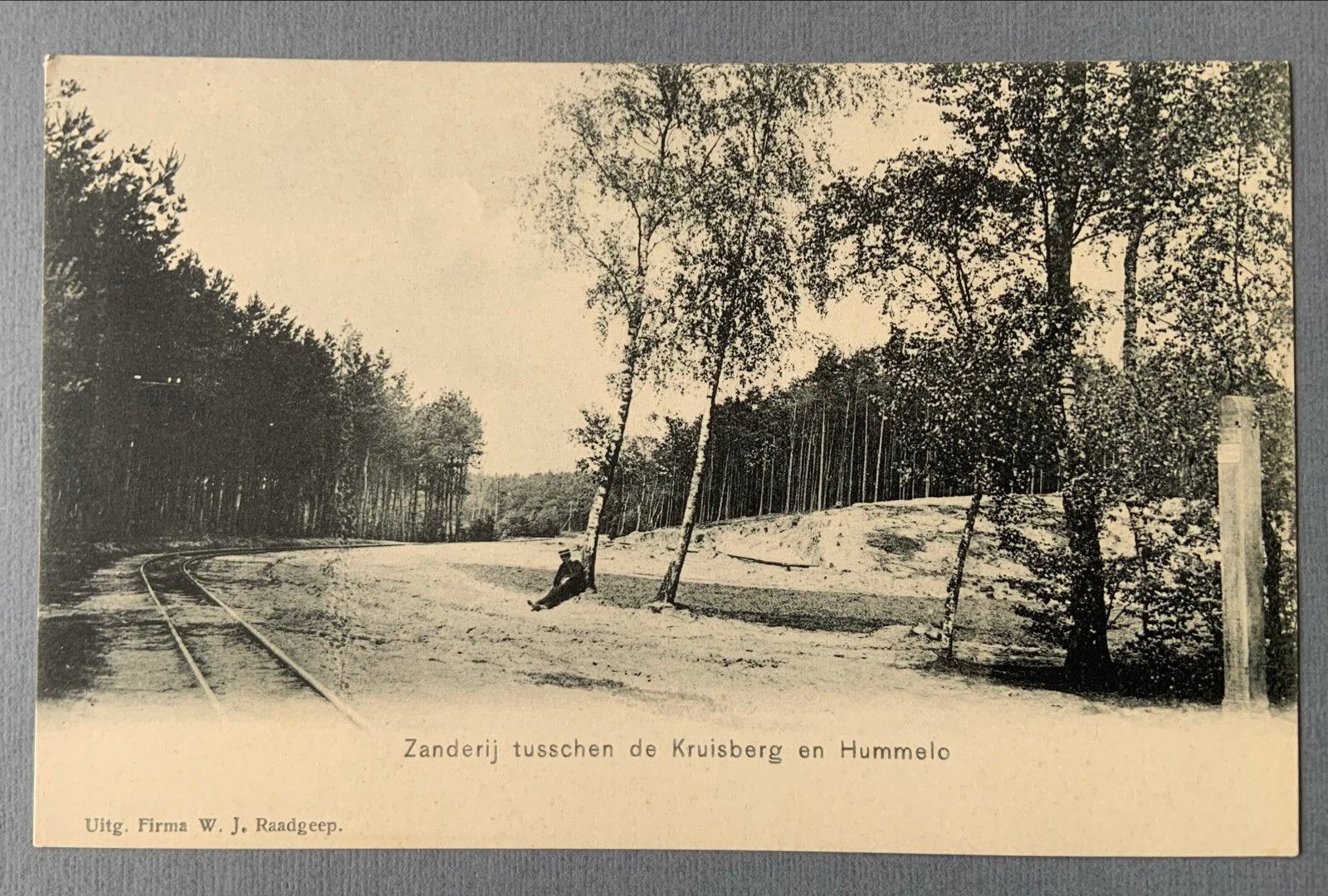 Kaart Zanderij tussen de Kruisberg en Hummelo, Verzenden, Voor 1920, Ongelopen, Gelderland
