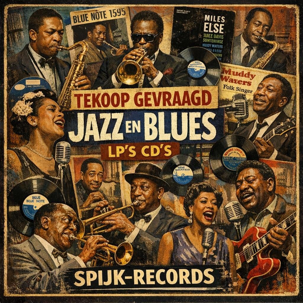 Jazz en Blues LP'S en CD'S Tekoop gevraagd, Cd's en Dvd's, Cd's | Jazz en Blues, Ophalen of Verzenden