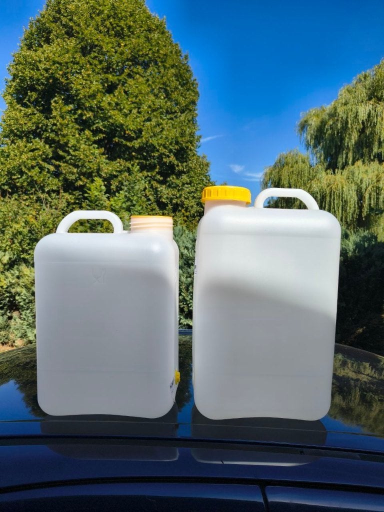 Water jerrycans NIEUW 16 en 19 liter., Ophalen of Verzenden, Nieuw