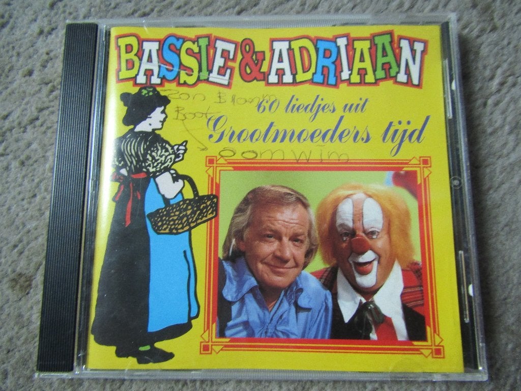 CD: Bassie & Adriaan - 60 liedjes uit Grootmoederstijd, Gebruikt, Ophalen of Verzenden, Muziek, Album