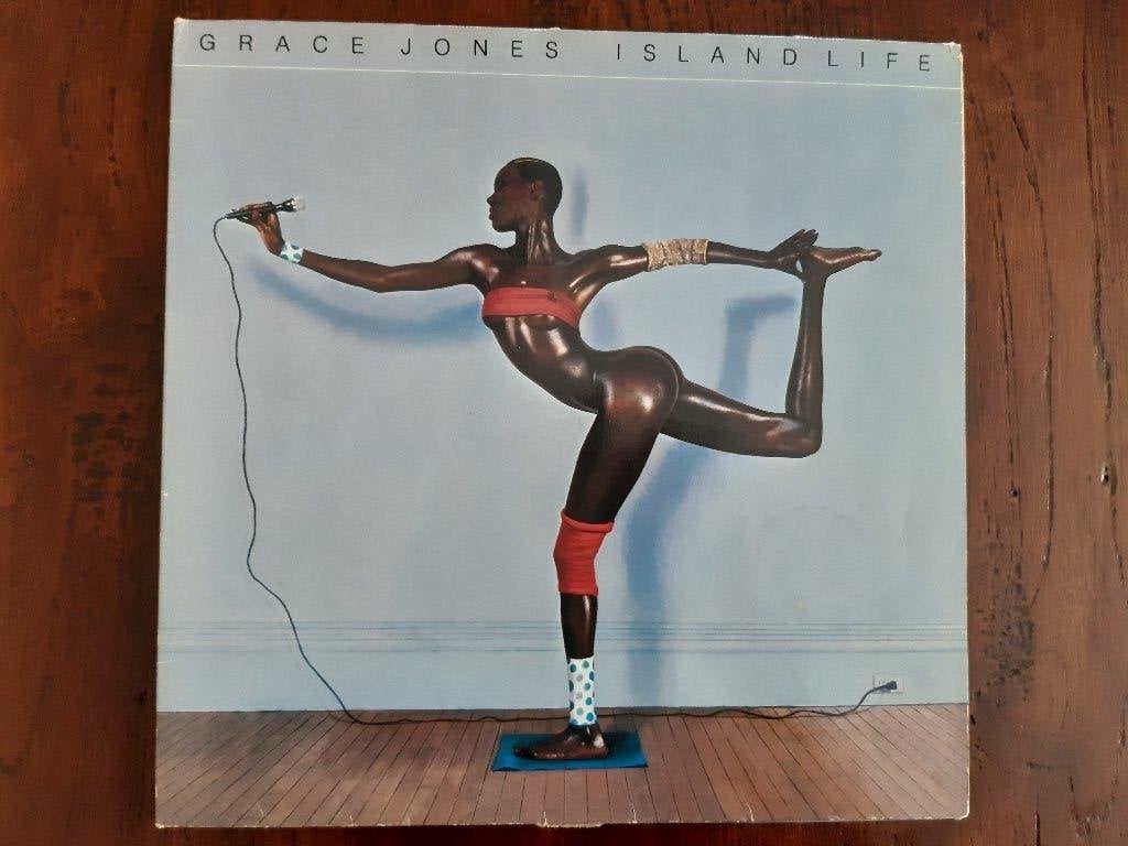 Grace Jones - Island Life, Inclusief binnenhoes, Gebruikt, 1980 - 1989, Ophalen of Verzenden