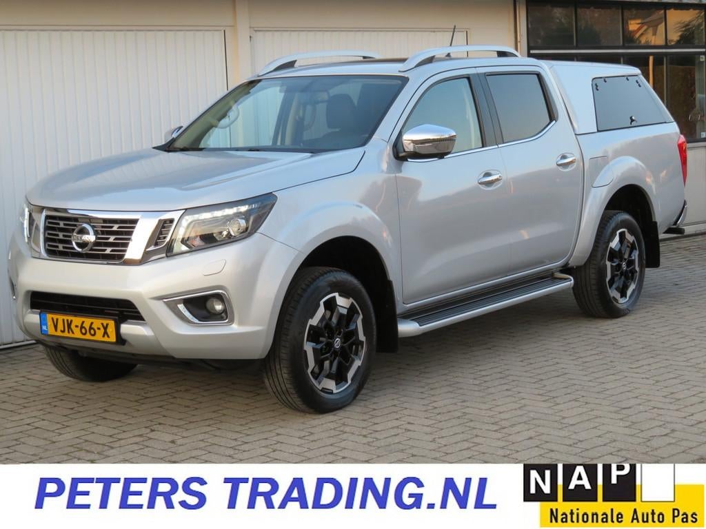 Nissan Navara 2.3 dCi Tekna AUT. 4WD 190pk DUBBEL CABINE-BE, Auto's, Bestelauto's, Te koop, 360° camera, 4x4, ABS, Airbags, Airconditioning