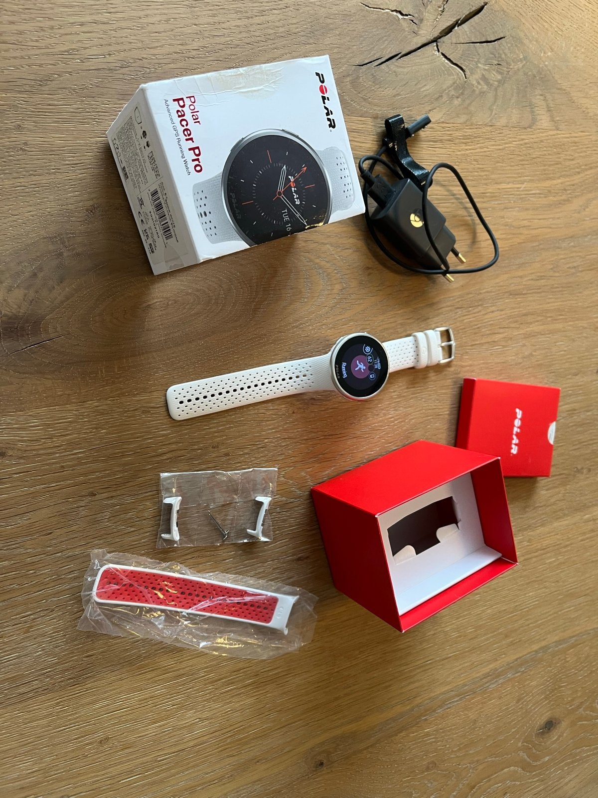 Polar Pacer Pro Wit, Wit, Ophalen of Verzenden, Waterdicht, Afstand