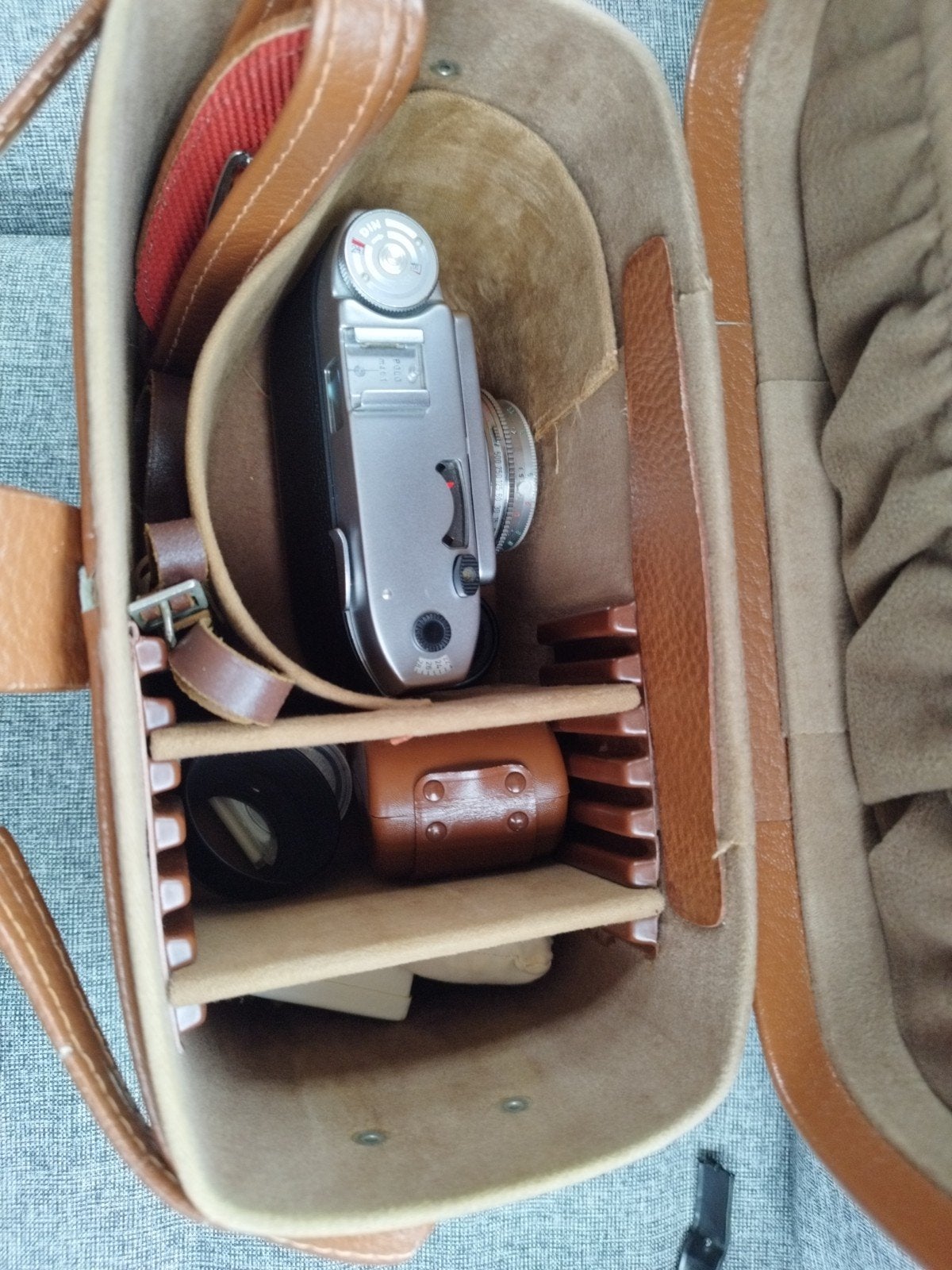 Unieke Agfa Polomat 1 camera met koffer en accessoires, Ophalen of Verzenden, Zo goed als nieuw, Compact, Overige Merken