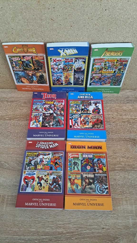 Official Index To The Marvel Universe, Boeken, Strips | Comics, Eén comic, Amerika, Ophalen of Verzenden, Zo goed als nieuw
