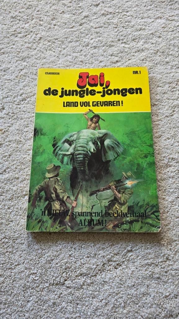 Jai, de jungle-jongen: Land vol gevaren! (Classics Nr. 1), Boeken, Stripboeken, Eén stripboek, Ophalen of Verzenden, Gelezen, Onbekend