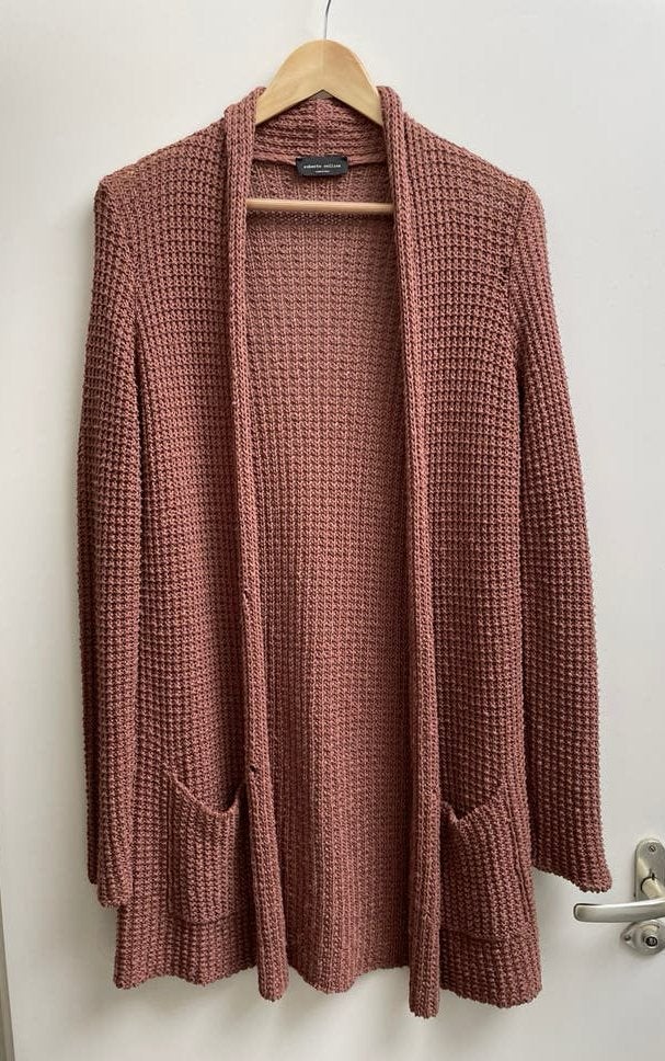NIEUW Roberto Collina pracht vest katoen oudroze S, Kleding | Dames, Ophalen of Verzenden, Zo goed als nieuw, Maat 36 (S), Roze