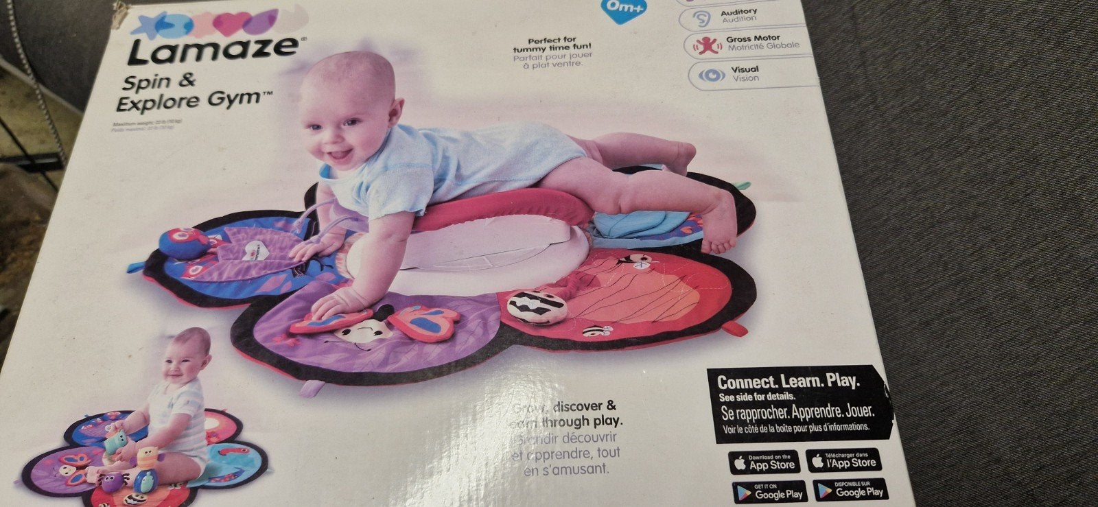 Lamaze Spin & Explore Gym - Baby Speelkleed, Ophalen