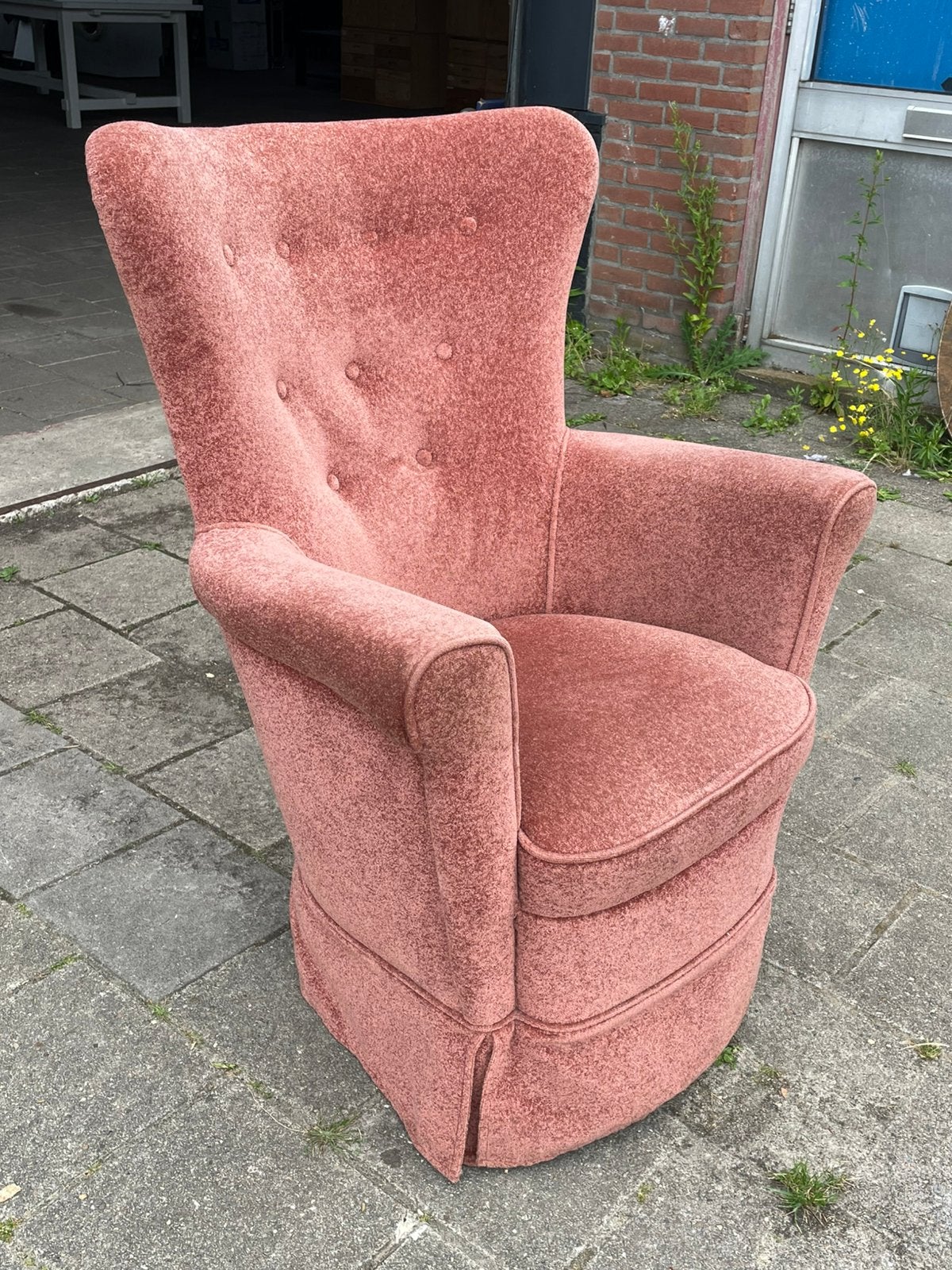 Vintage Fauteuil, Huis en Inrichting, Fauteuils, Ophalen, Gebruikt, 75 tot 100 cm, X