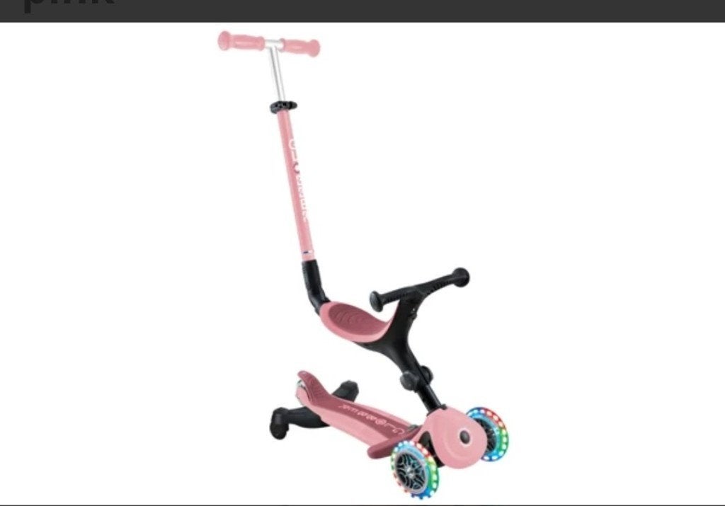 Globber go up active light pink, Ophalen of Verzenden, Nieuw, Gewone step, Globber