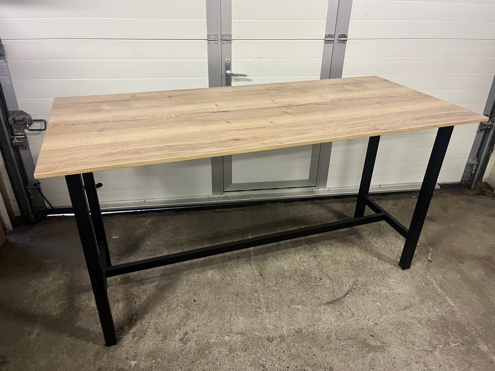 Luxe horeca bistro statafel 200x90 cm cafe mancave, Ophalen of Verzenden