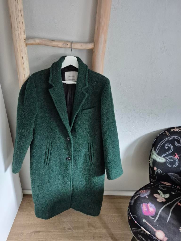 Als nieuw! SISSY BOY groene jas mt:38/40, Ophalen of Verzenden, Zo goed als nieuw, Maat 38/40 (M), Groen