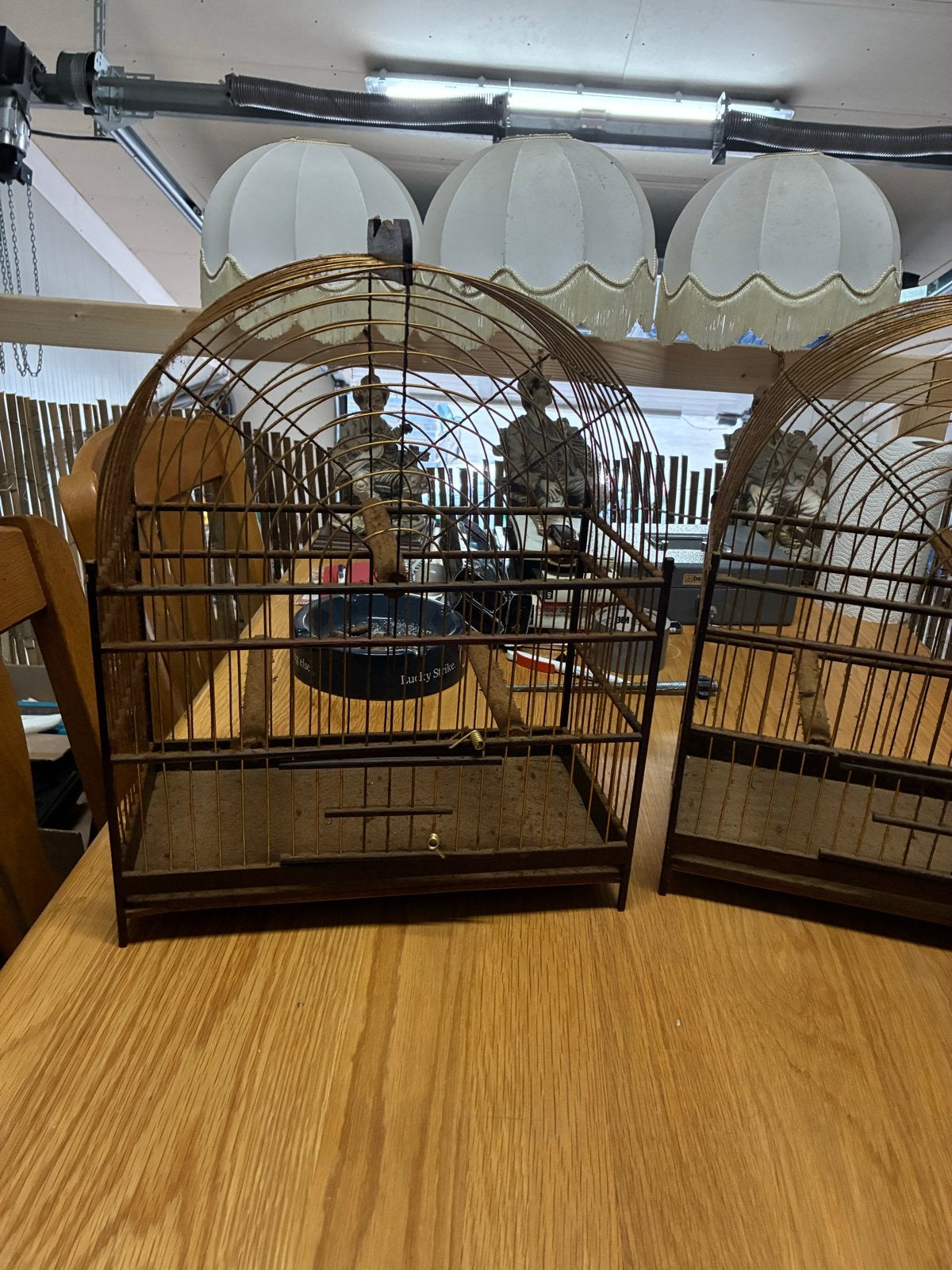 Drie vogelkooitjes, Dieren en Toebehoren, Ophalen, Hout, Vogelkooi