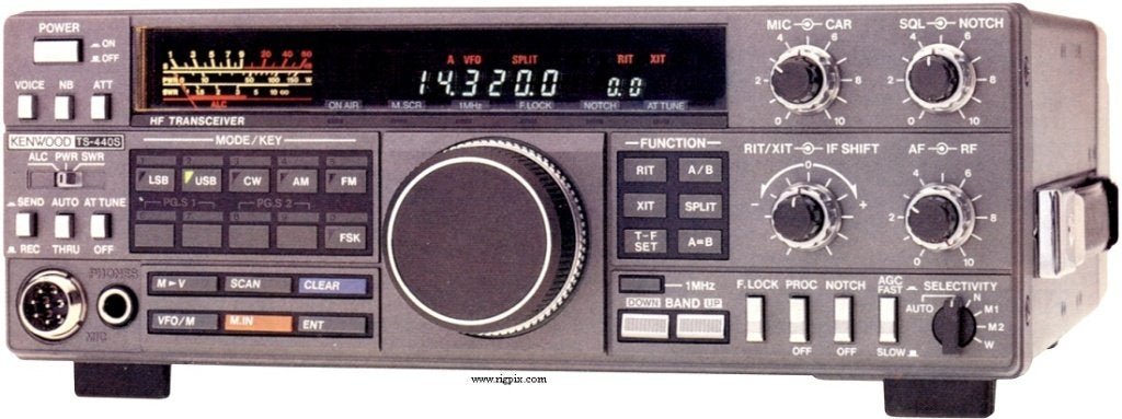 KENWOOD TS-440 SAT   hf set  [ RUIL OF INRUIL KAN ], Telecommunicatie, Ophalen, Gebruikt, Zender en Ontvanger
