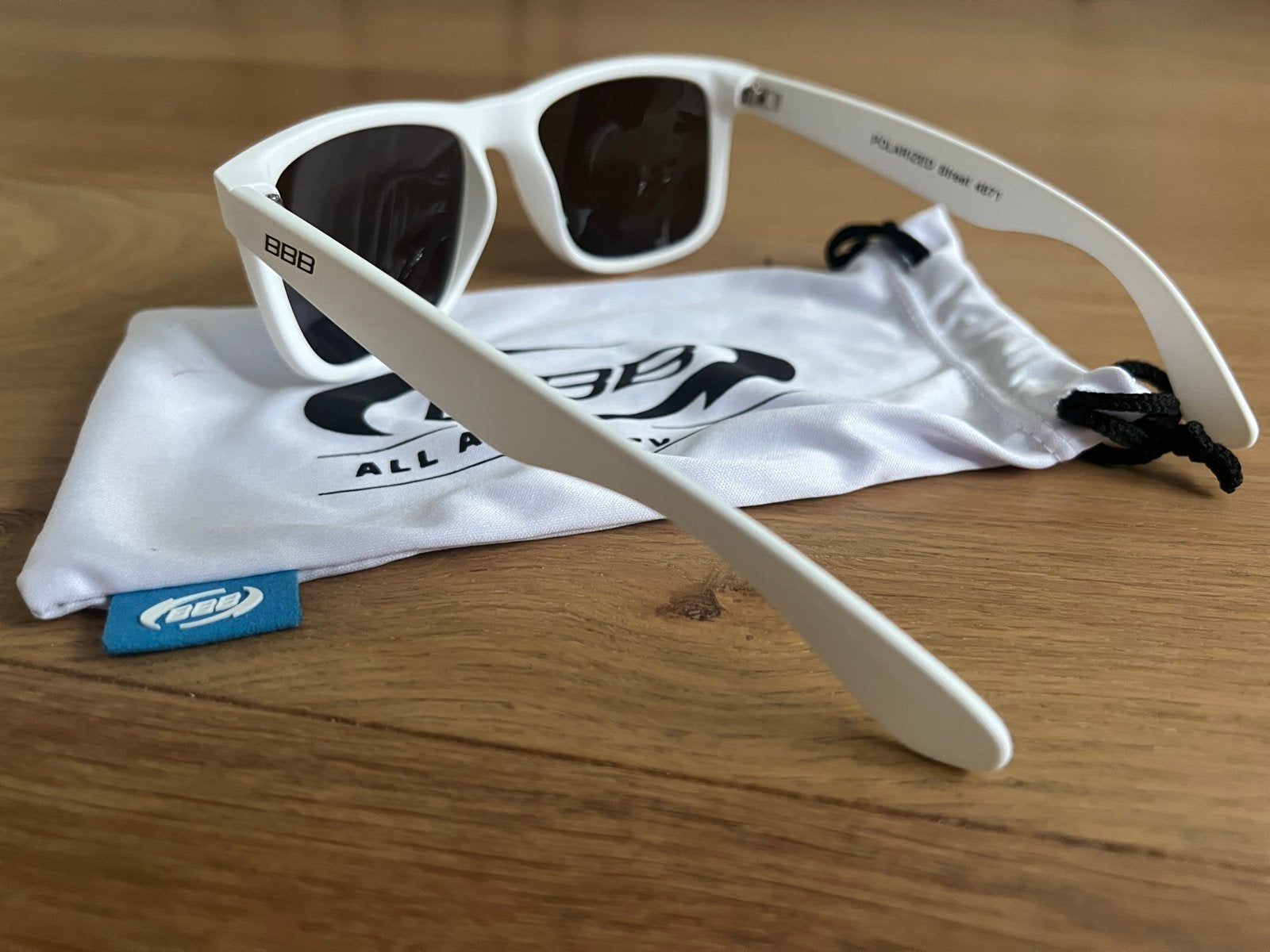 BBB Cycling Zonnebril Wit - Polarized BSK-871, Overige merken, Zonnebril, Wit, Nieuw