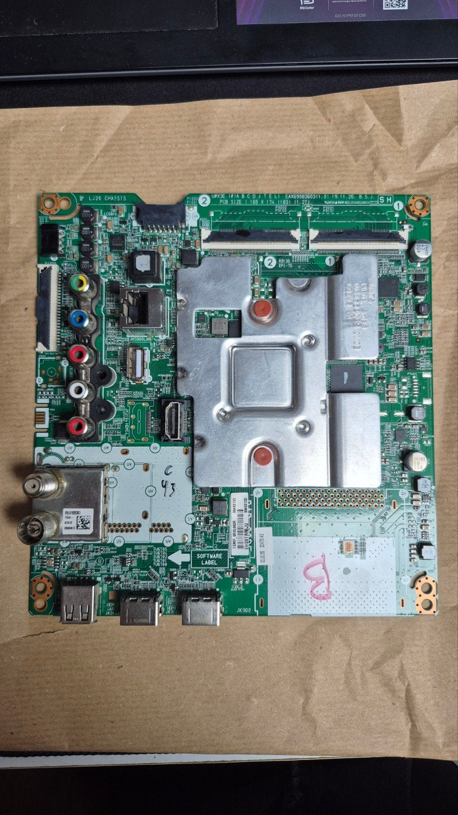LG Mainboard EAX69083603 voor smart tv, Ophalen of Verzenden, Gebruikt, Overige typen