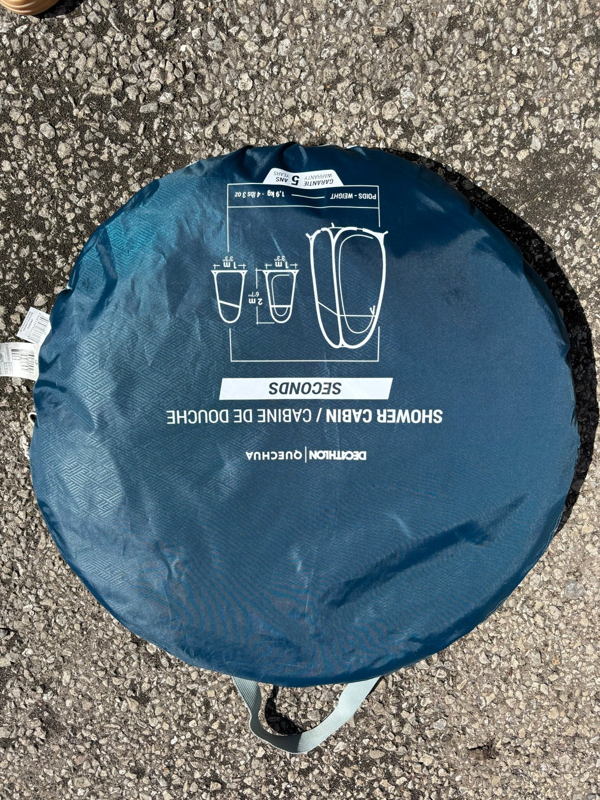 Decathlon Quechua Douche/WC Tent - Zo goed als nieuw, Ophalen of Verzenden, Zo goed als nieuw