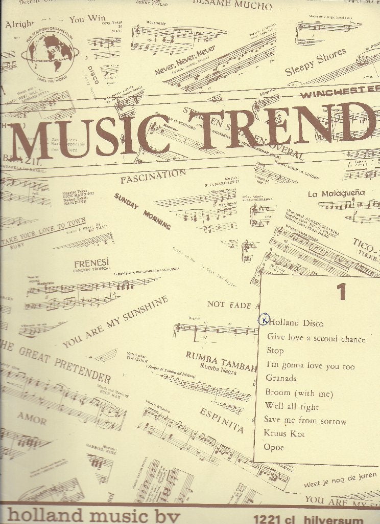 Mu9 bladmuziek music trend piano, Muziek en Instrumenten, Zang, Gebruikt, Ophalen of Verzenden, Artiest of Componist