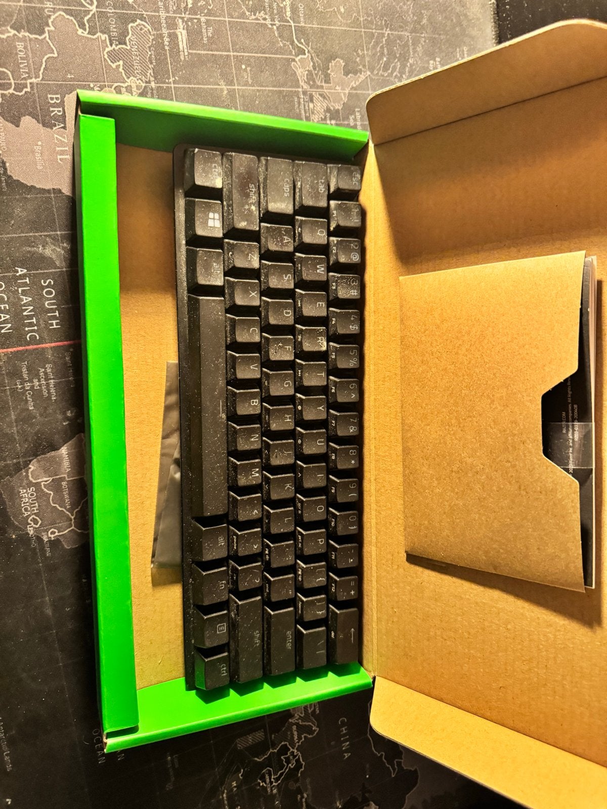 Razer Huntsman Mini 60% Gaming Toetsenbord - Gebruikt, met d, Computers en Software, Toetsenborden, Ophalen, Gebruikt, Gaming toetsenbord