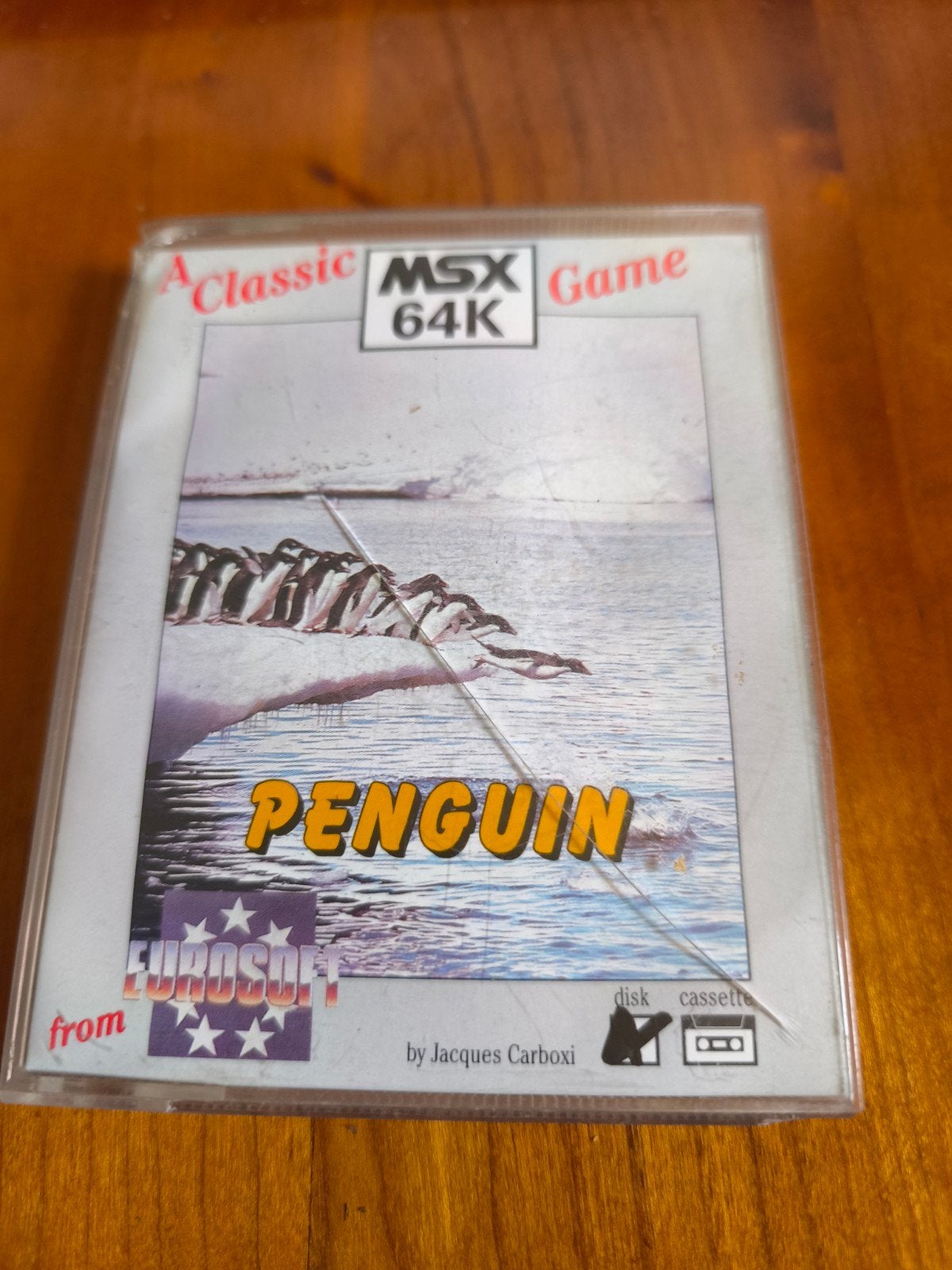 MSX Game: Penguin (Eurosoft) - Cassette, Ophalen of Verzenden