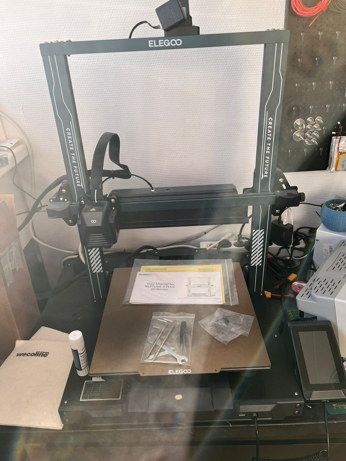 Elegoo Neptune 4 plus 3d printer, Computers en Software, 3D Printers, Zo goed als nieuw, Filament, Ingebouwde Wi-Fi, Ophalen