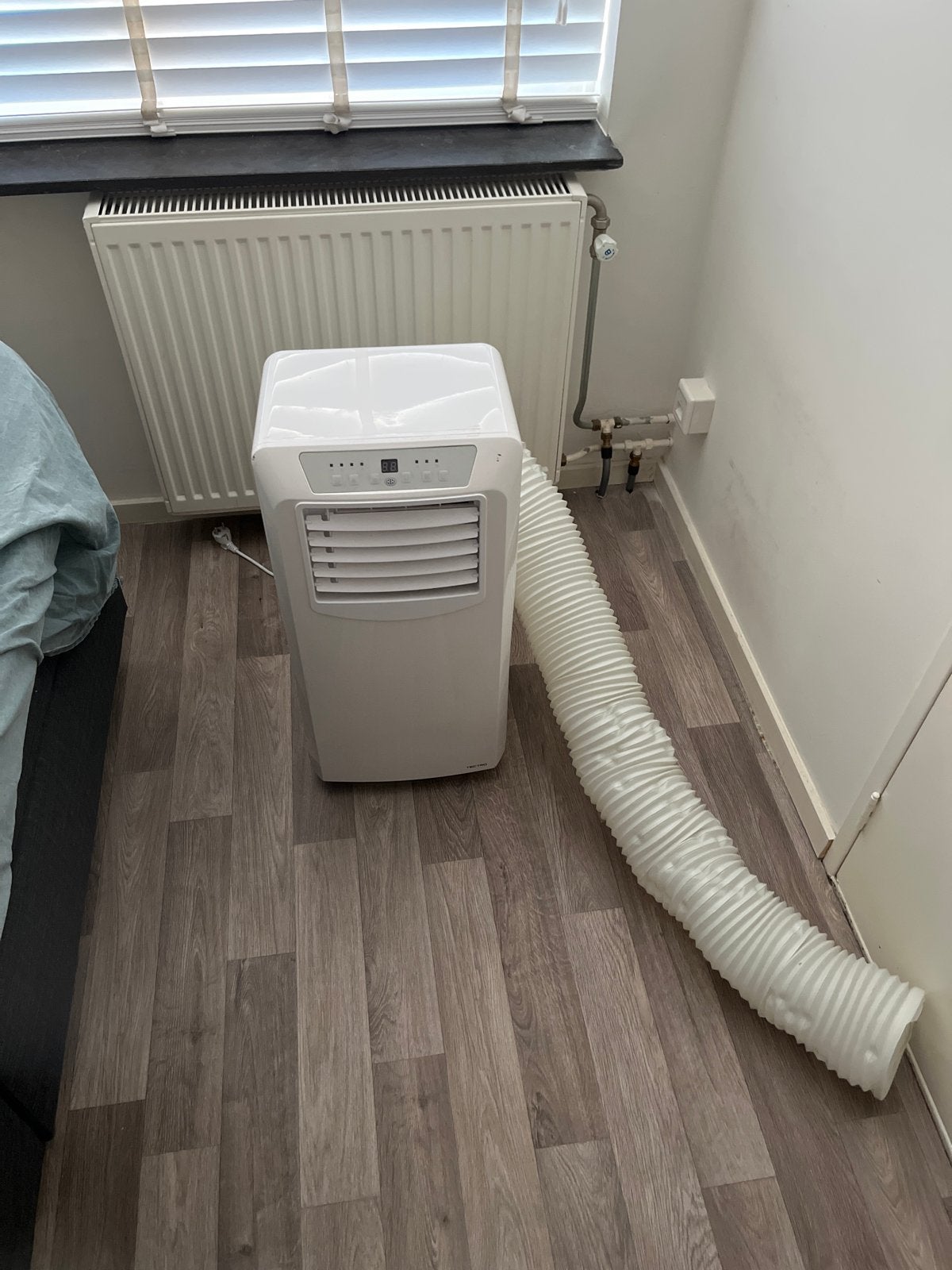 Tectro TP2120 Mobiele Airco 7.000 BTU, Ophalen, Gebruikt, Minder dan 60 m³, 3 snelheden of meer