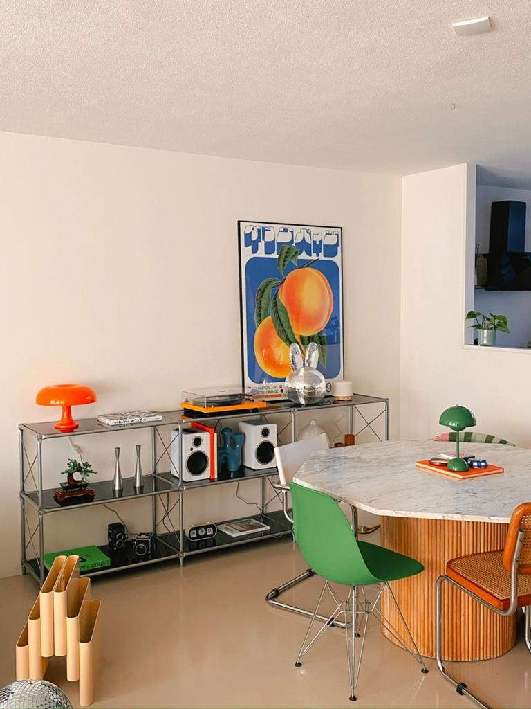 Vintage Ikea Laxvik dressoir modern design zwart glas retro, Ophalen, Met plank(en), Gebruikt, Midcentury modern