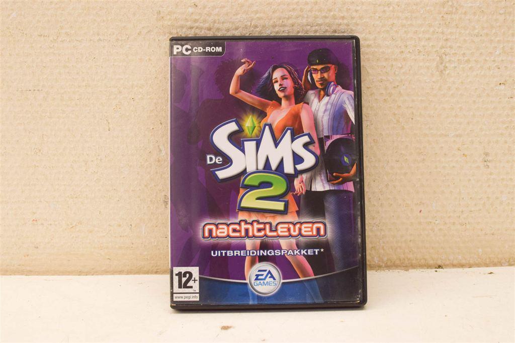 PC CD-rom De Sims 2 Nachtleven 47722