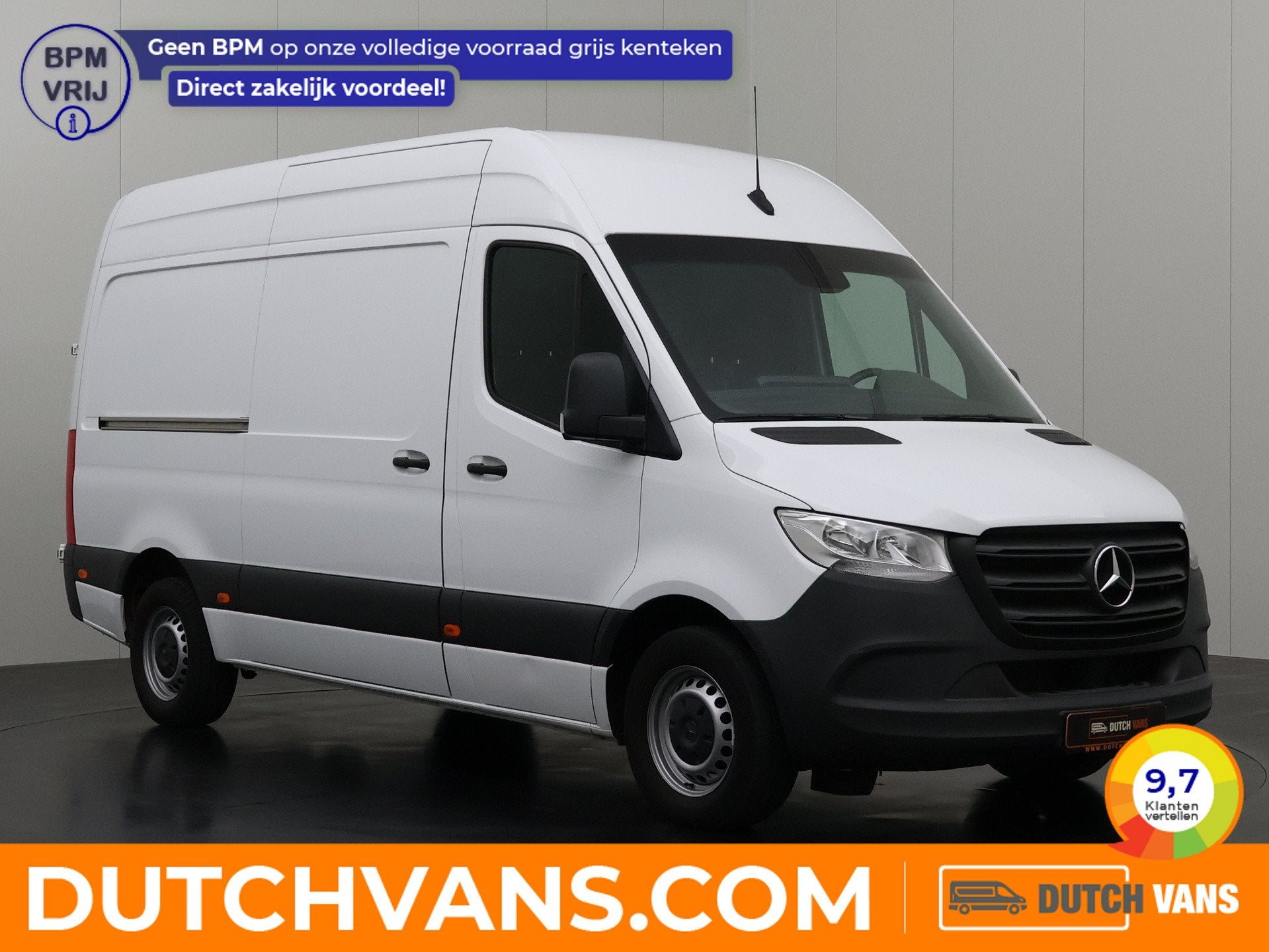 Mercedes-Benz Sprinter 319CDi Automaat L2H2 | 3500Kg Trekhaa, Auto's, Bestelauto's, Automaat, Multifunctioneel stuurwiel, Gebruikt