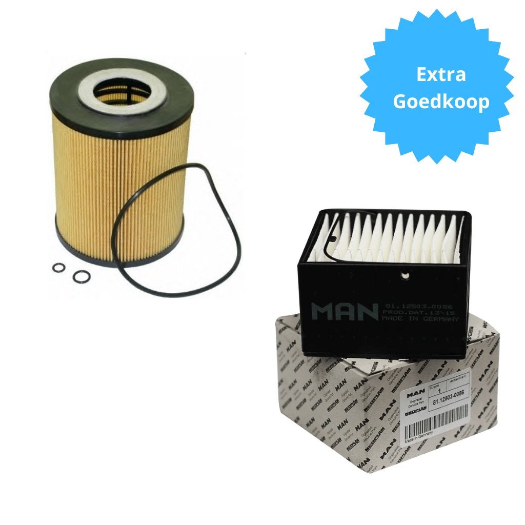 MAN (OE) TGS TGX olie- en brandstoffilter set, Ophalen of Verzenden, Nieuw, MAN, Filters