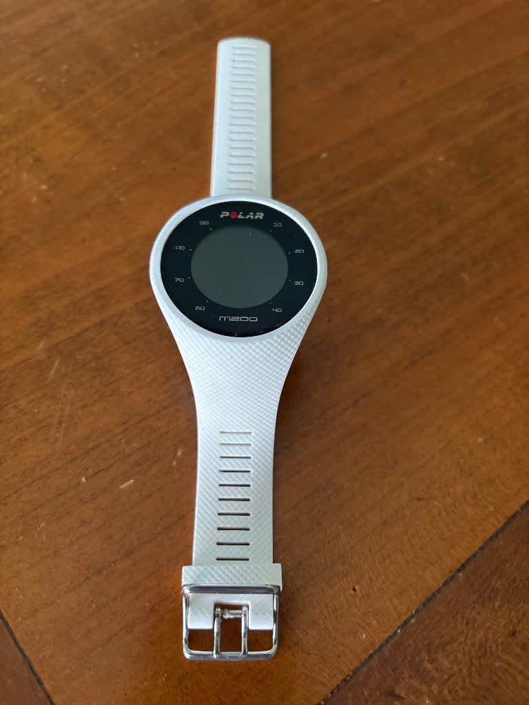 Polar M200 GPS Sporthorloge Wit, Ophalen, Wit, Zo goed als nieuw, Waterdicht