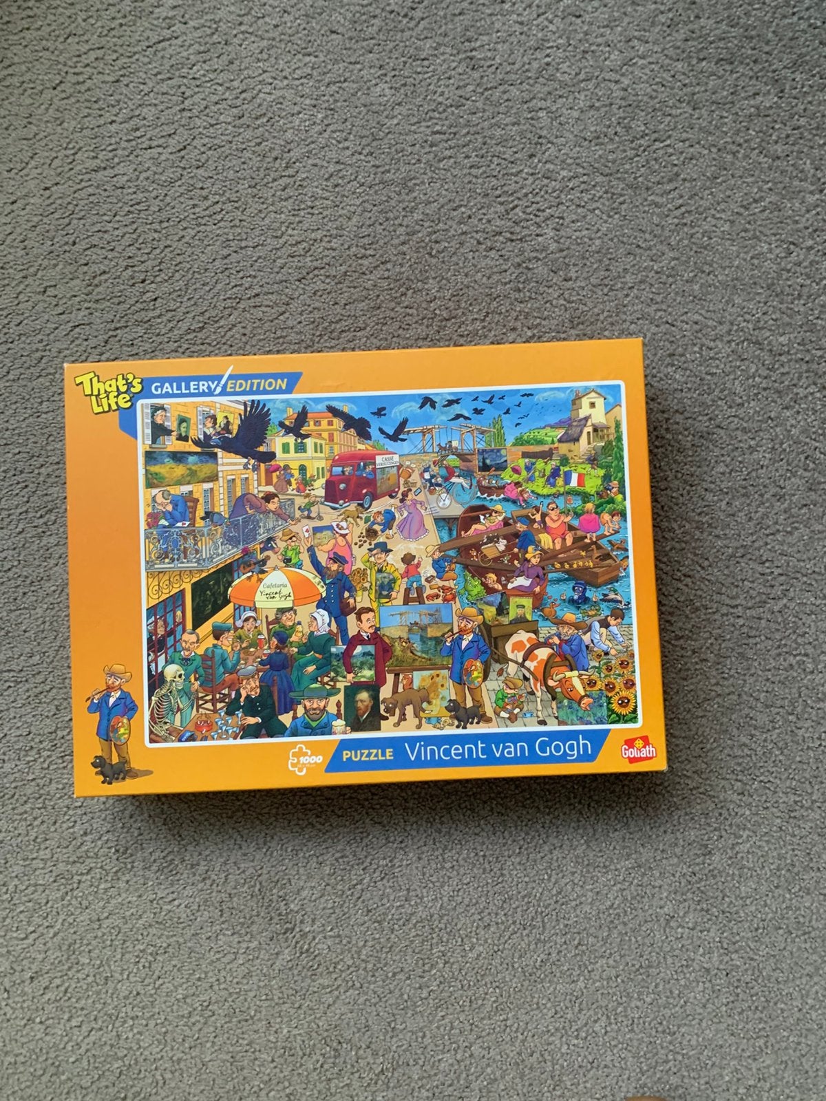 Puzzel Vincent van Gogh, Ophalen of Verzenden, 500 t/m 1500 stukjes, Zo goed als nieuw