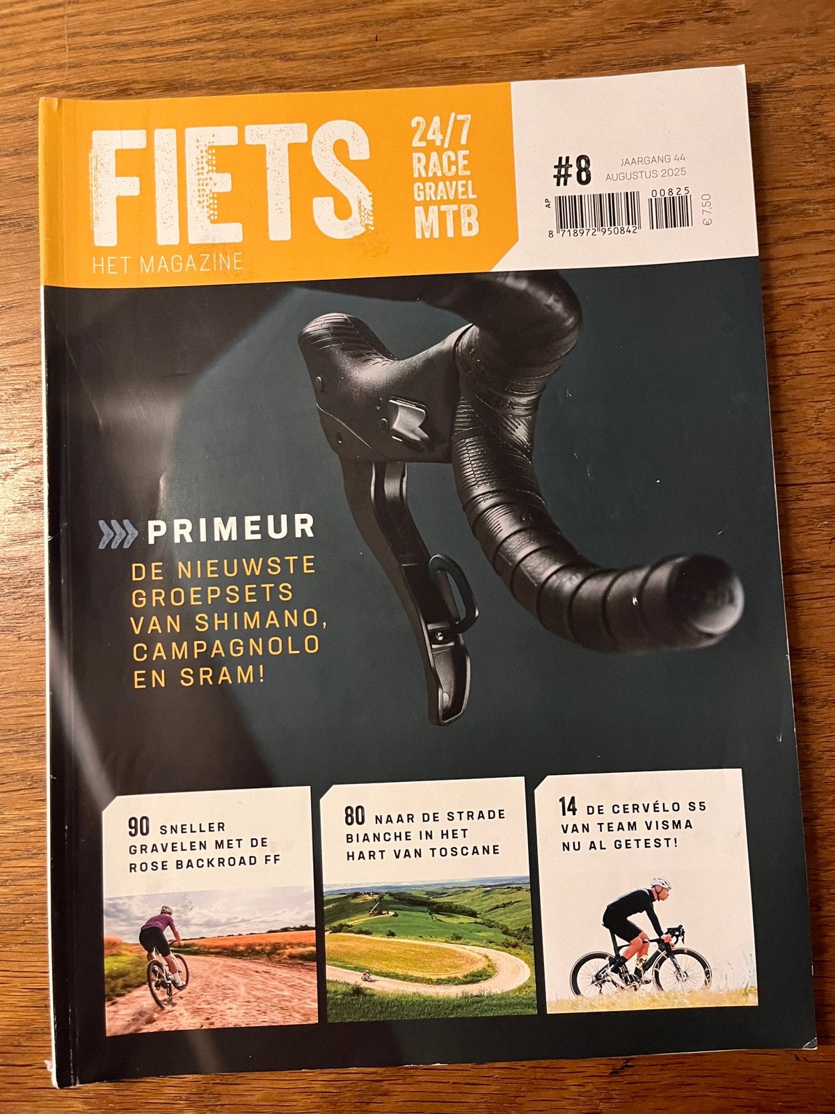 Tijdschrift Fiets het magazine nr 8 augustus 2025, Ophalen of Verzenden, Gelezen, Sport en Vrije tijd