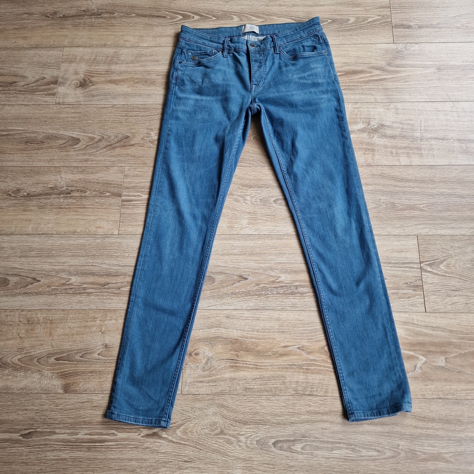 Cast Iron Riser jeans maat 32/34. Strech. Slim fit., Blauw, ., W32 (confectie 46) of kleiner, Ophalen of Verzenden
